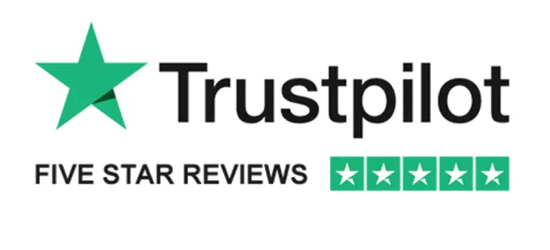 Trustpilot Five Star Reviews